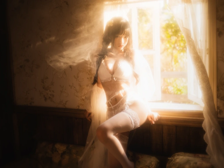 清水由乃《法式内衣》主题写真：53张全套美图