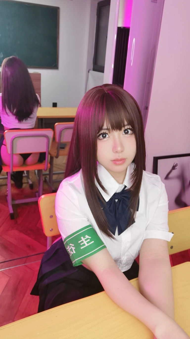 虎森森《生徒会长》主题写真：72张全套美图