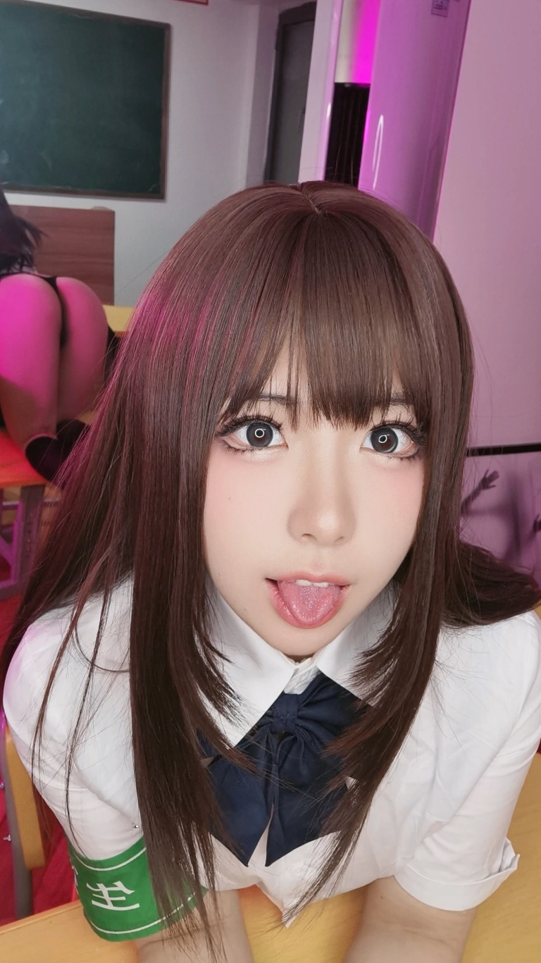 虎森森《生徒会长》主题写真：72张全套美图