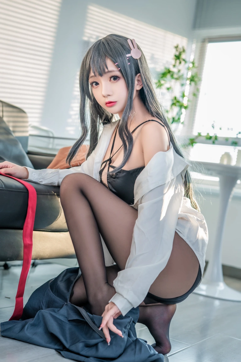 日奈娇(椎名莜)《麻衣校服》主题写真：73张全套美图