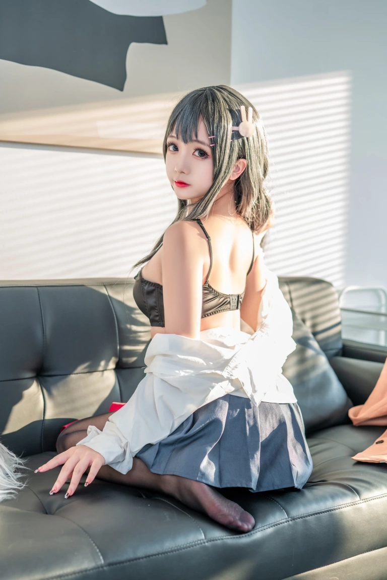 日奈娇(椎名莜)《麻衣校服》主题写真：73张全套美图