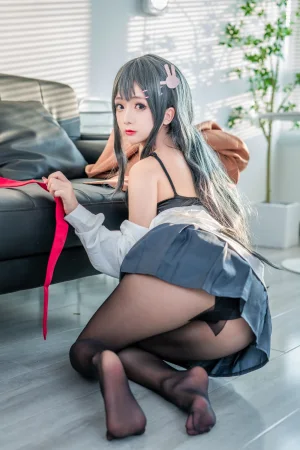 日奈娇(椎名莜)《麻衣校服》主题写真：73张全套美图