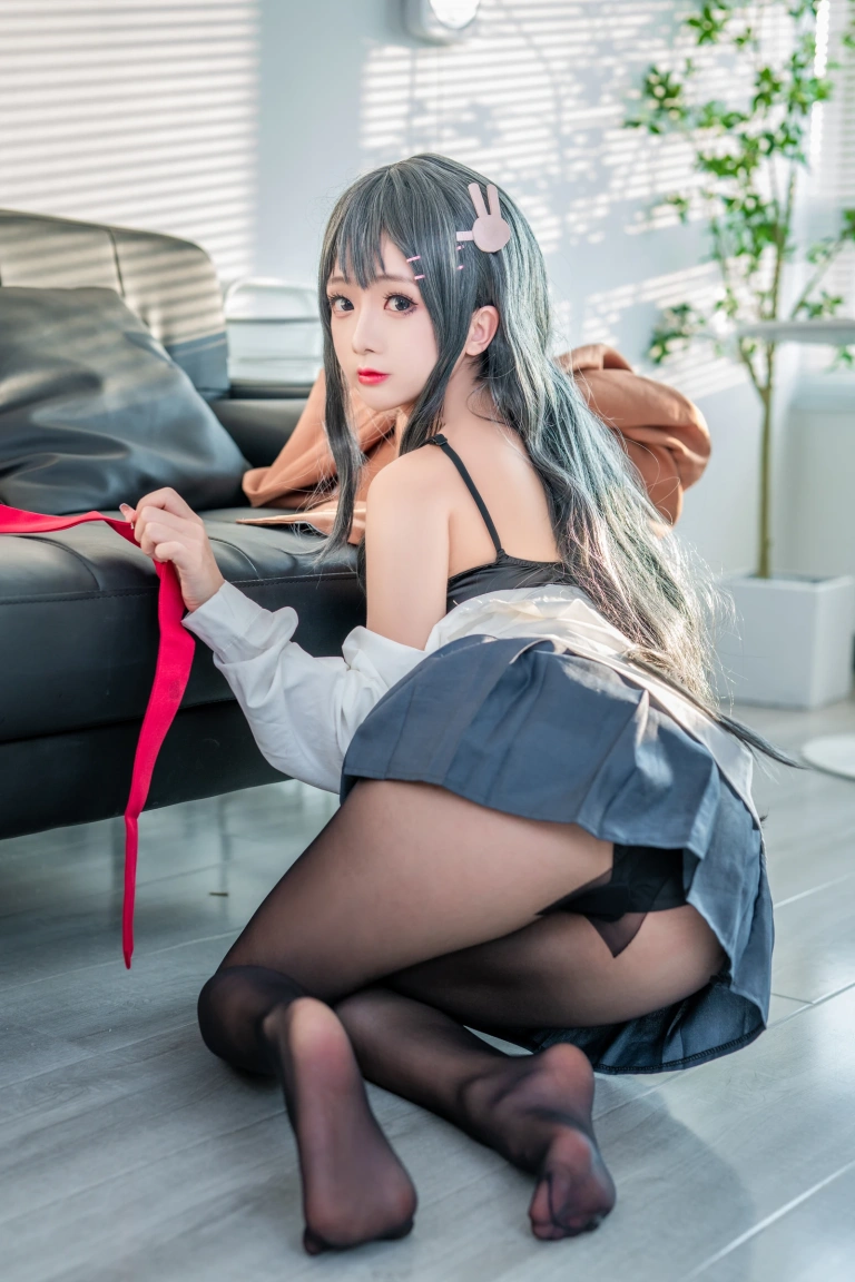 日奈娇(椎名莜)《麻衣校服》主题写真：73张全套美图