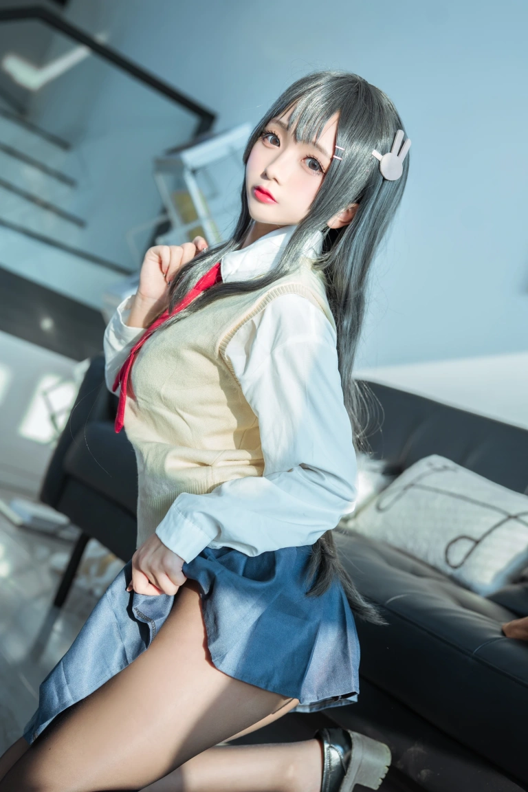 日奈娇(椎名莜)《麻衣校服》主题写真：73张全套美图