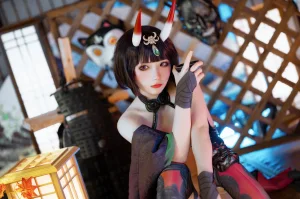 是三不是世《FGO酒吞童子》主题写真：35张全套美图