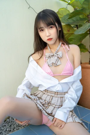 不呆猫《SM JK制服》主题写真：32张全套美图