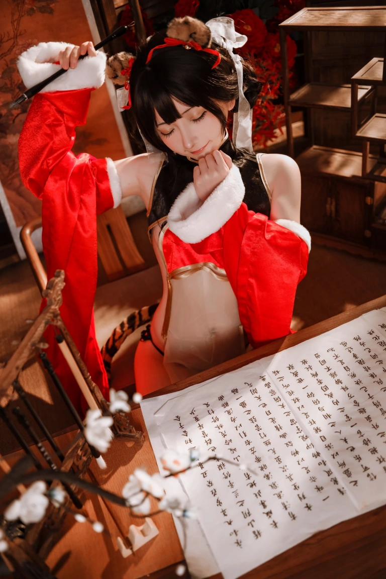 是三不是世《小老虎》主题写真：101张全套美图