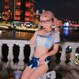 神沢永莉《一起为你加油世界杯》主题写真：126张全套美图，含6个视频