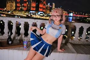 神沢永莉《一起为你加油世界杯》主题写真：126张全套美图，含6个视频
