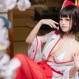 蜜汁猫裘《2020巫女》主题写真：61张全套美图