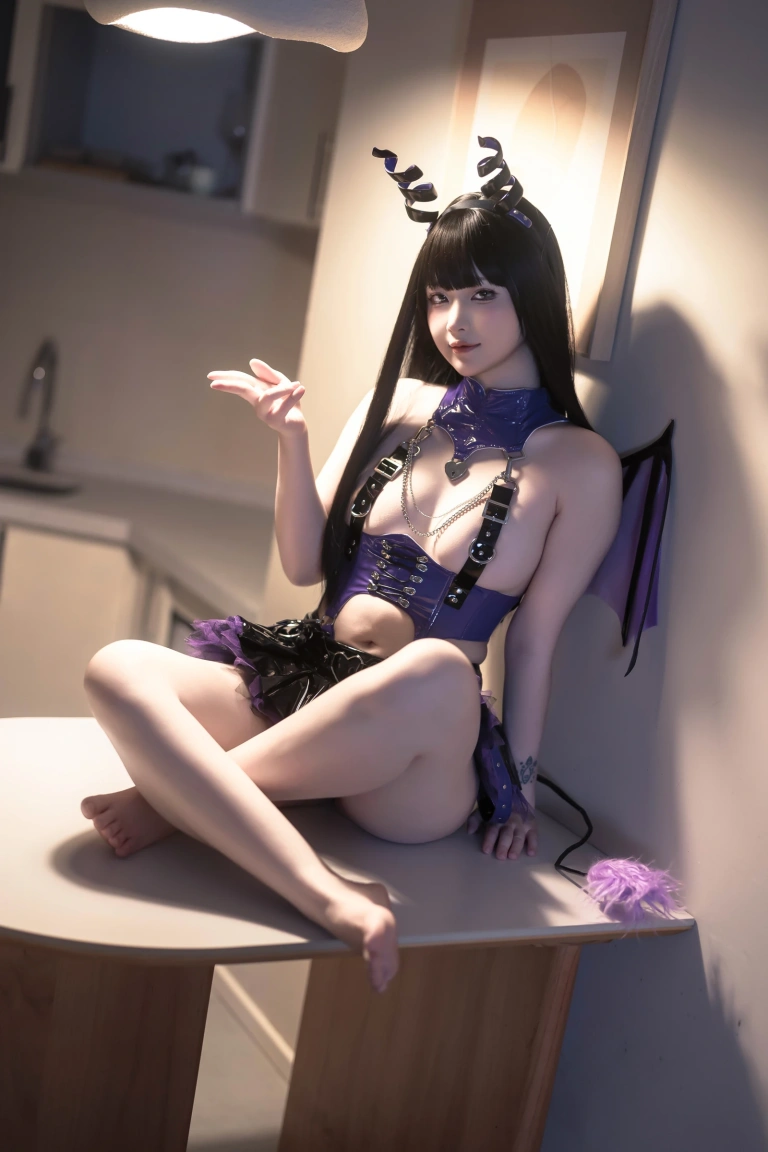 屿鱼《凋零月影》主题写真：29张全套美图
