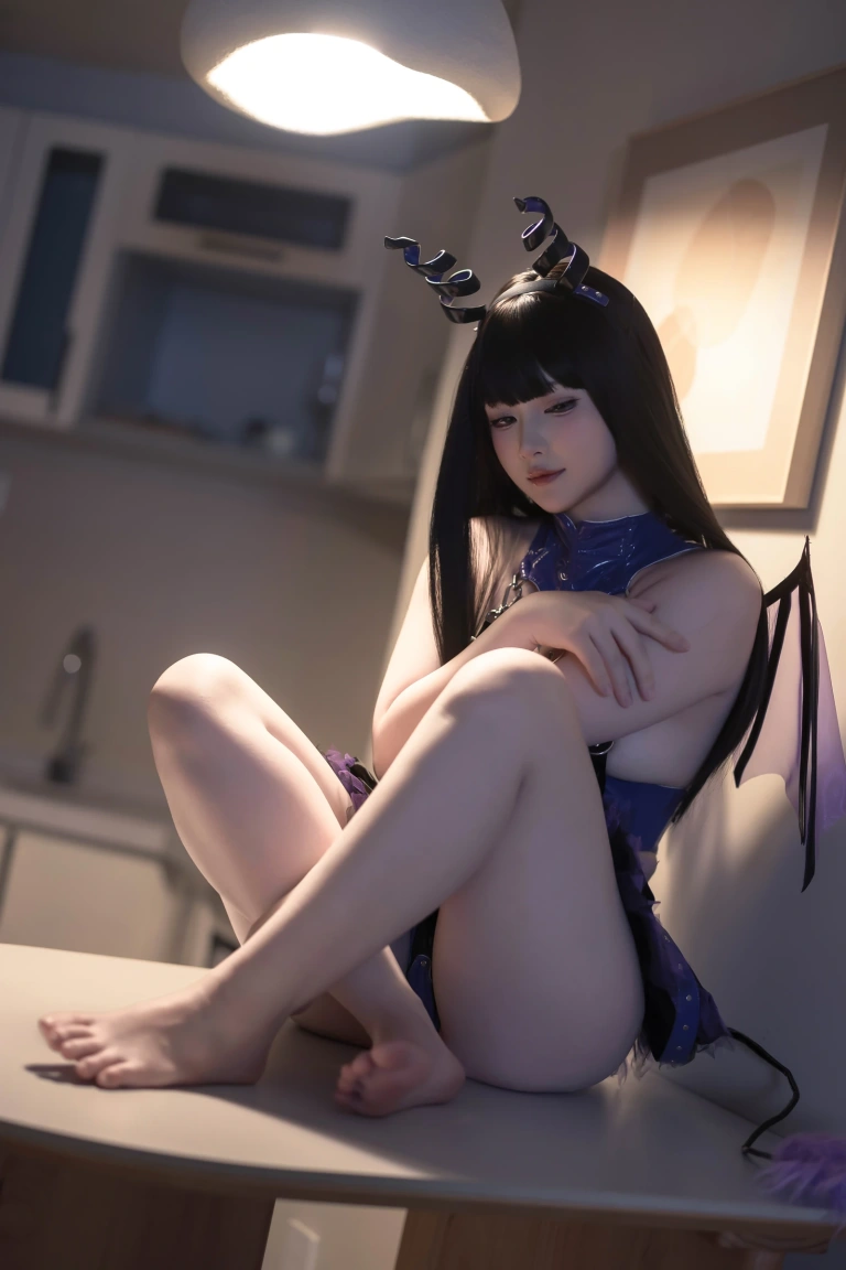 屿鱼《凋零月影》主题写真：29张全套美图