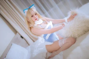 恩田直幸《蓝色连体猫猫》主题写真：31张全套美图