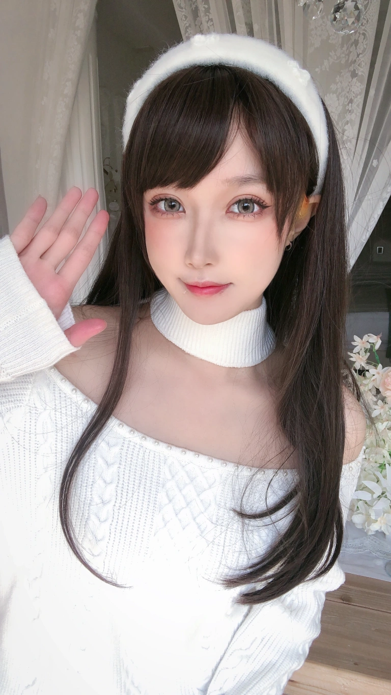 阿包也是兔娘《纯欲女友》主题写真：34张全套美图