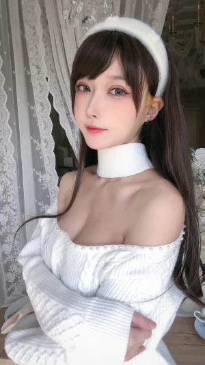 阿包也是兔娘《纯欲女友》主题写真：34张全套美图