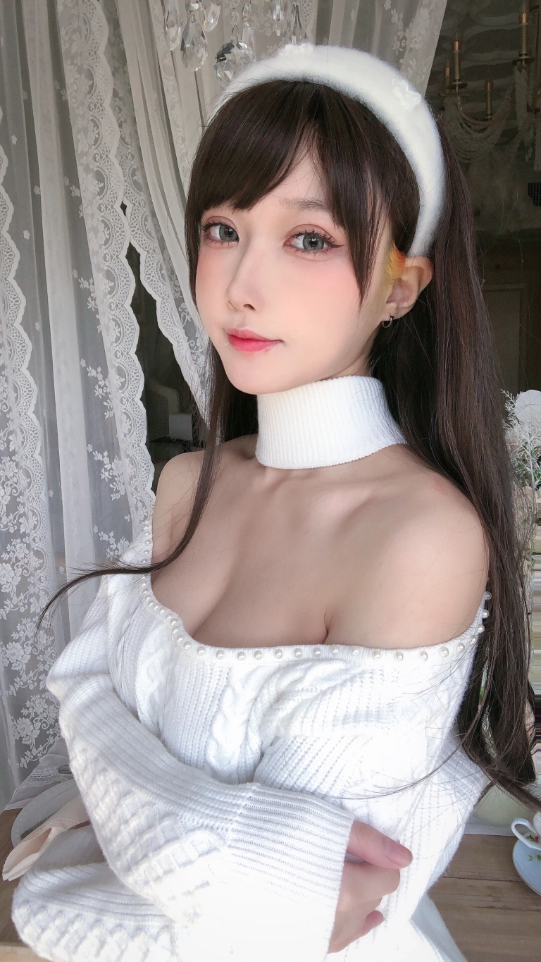 阿包也是兔娘《纯欲女友》主题写真：34张全套美图