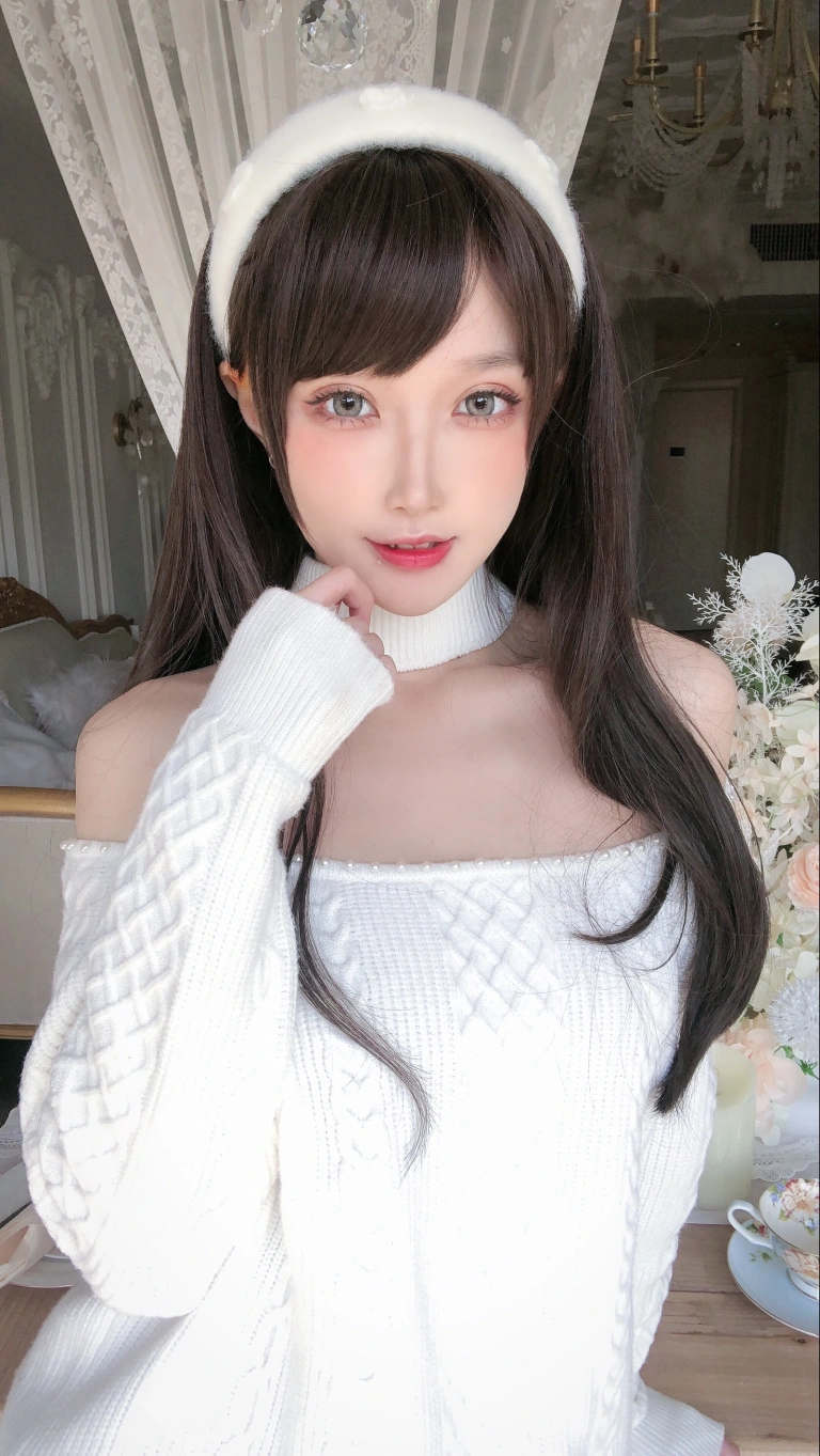 阿包也是兔娘《纯欲女友》主题写真：34张全套美图
