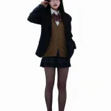 清水凪《后辈的制服3》主题写真：88张全套美图