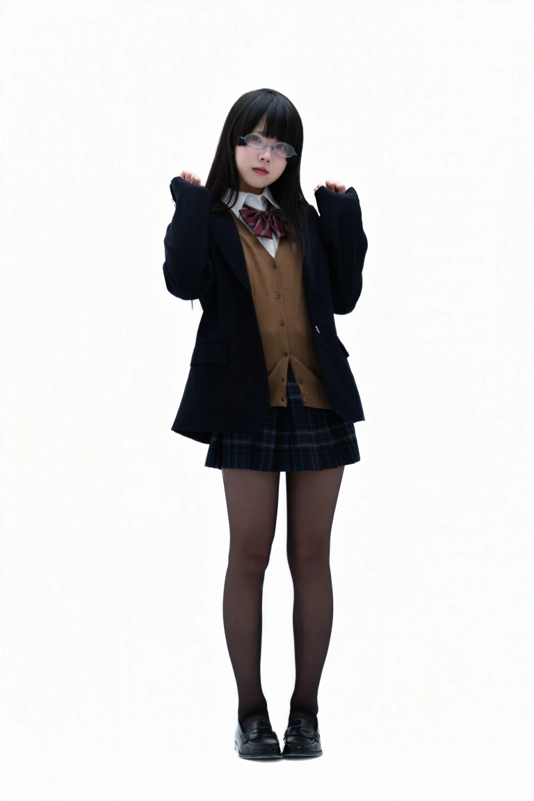 清水凪《后辈的制服3》主题写真：88张全套美图