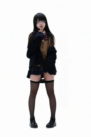 清水凪《后辈的制服3》主题写真：88张全套美图