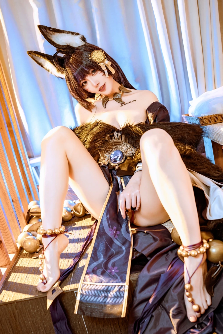 桃良阿宅《武藏》主题写真：44张全套美图
