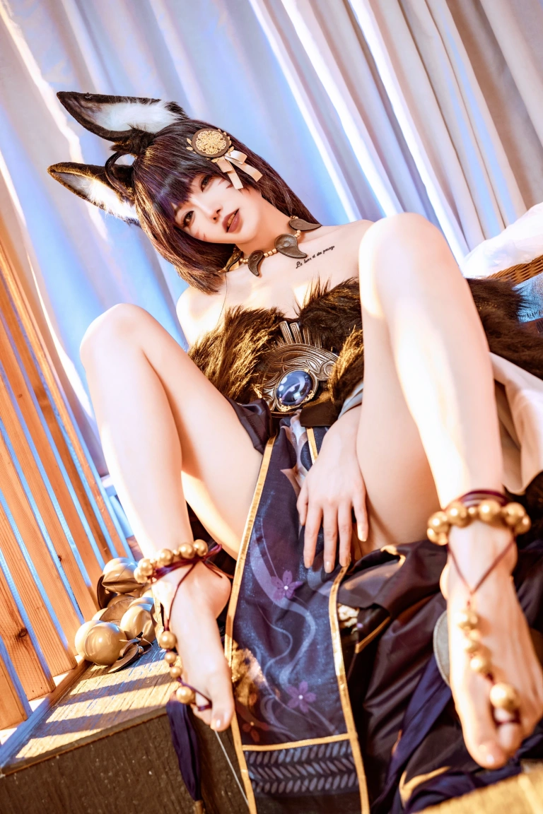桃良阿宅《武藏》主题写真：44张全套美图