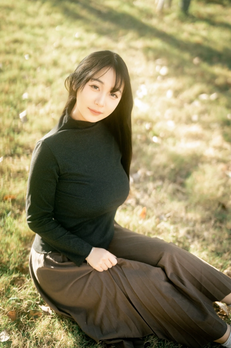 浅安安《落日时分》主题写真：80张全套美图
