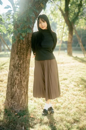 浅安安《落日时分》主题写真：80张全套美图