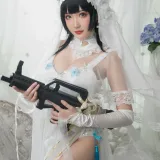 瓜希酱《95式 花嫁》主题写真：30张全套美图