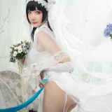 瓜希酱《95式 花嫁》主题写真：30张全套美图