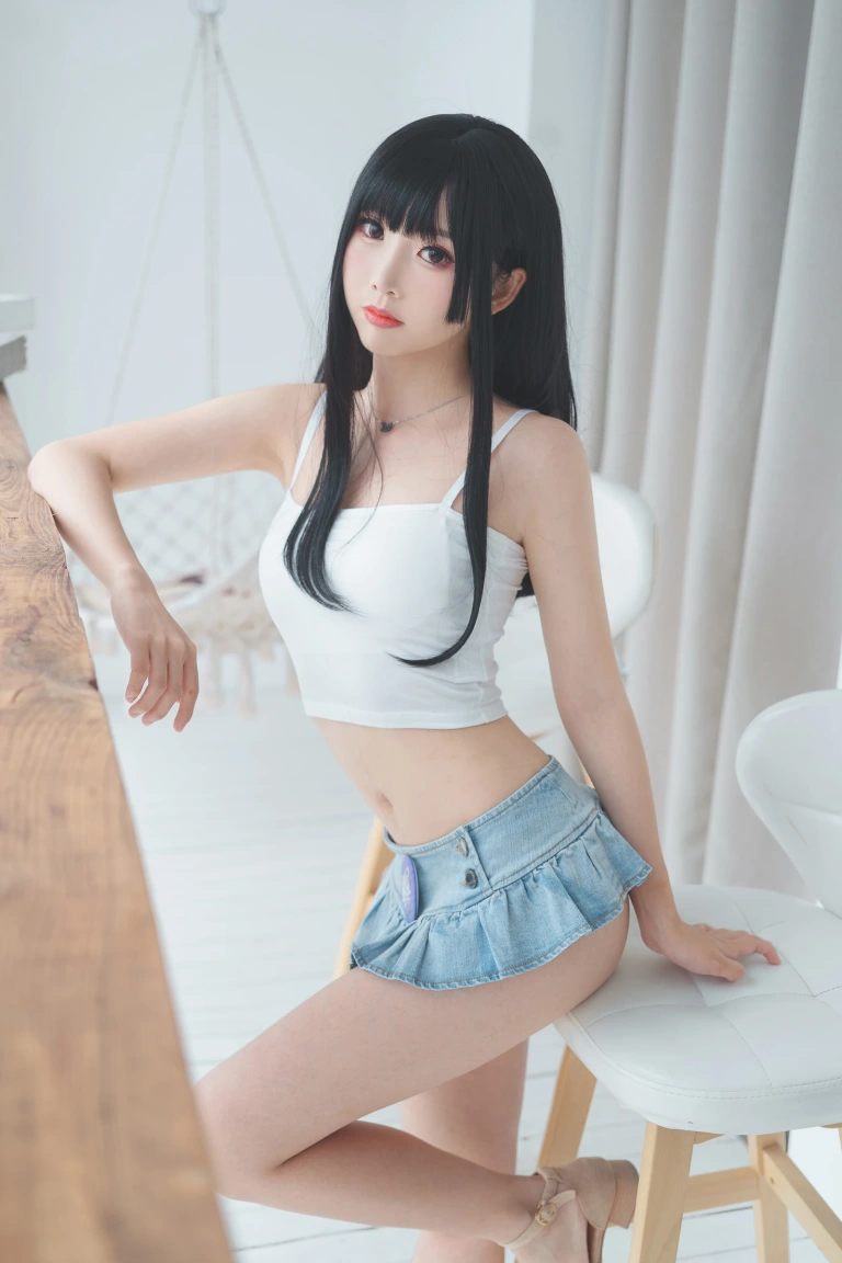面饼仙儿《可爱女友》主题写真：40张全套美图