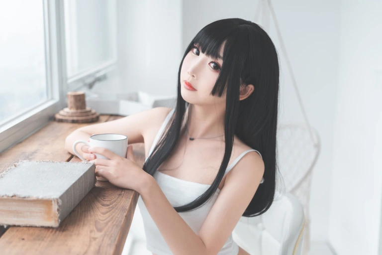 面饼仙儿《可爱女友》主题写真：40张全套美图