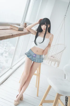 面饼仙儿《可爱女友》主题写真：40张全套美图
