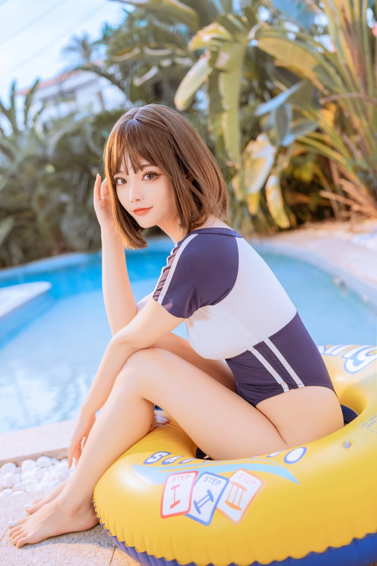 桃良阿宅《特训》主题写真：55张全套美图