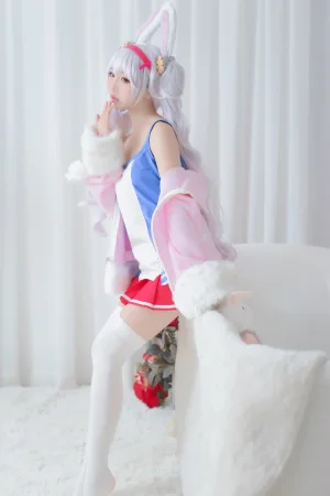 面饼仙儿《拉菲》主题写真：19张全套美图