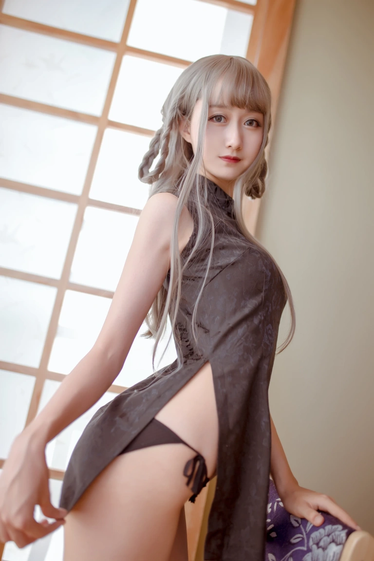 木棉棉《魔女旗袍（&小野妹子）》主题写真：24张全套美图