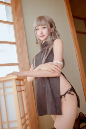 木棉棉《魔女旗袍（&小野妹子）》主题写真：24张全套美图