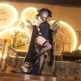 屿鱼《金装猫猫头》主题写真：60张全套美图
