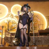 屿鱼《金装猫猫头》主题写真：60张全套美图