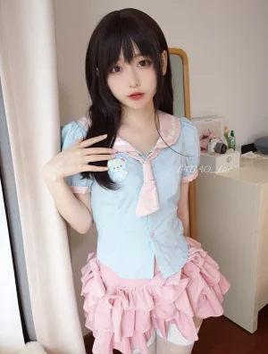 迷之呆梨《Fantia 2023年10月会员合集（6期）》主题写真：61张全套美图