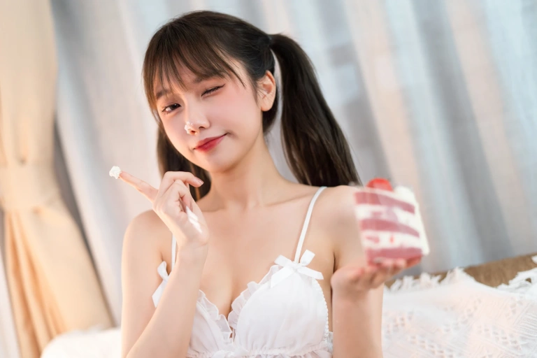 果咩酱《茶艺》主题写真：30张全套美图