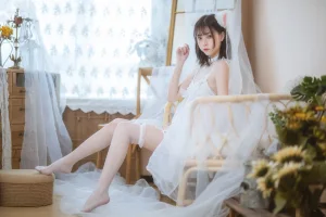 许岚《少女白色裙》主题写真：41张全套美图