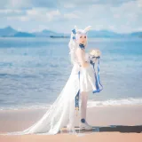 面饼仙儿《拉菲婚纱》主题写真：14张全套美图