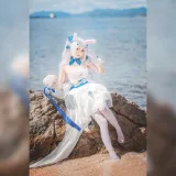 面饼仙儿《拉菲婚纱》主题写真：14张全套美图
