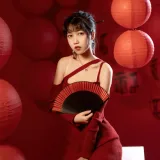 不呆猫《2022年春节》主题写真：22张全套美图