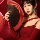 不呆猫《2022年春节》主题写真：22张全套美图