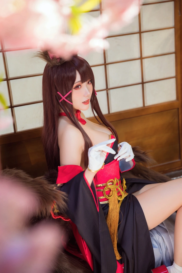 瓜希酱《赤城》主题写真：27张全套美图