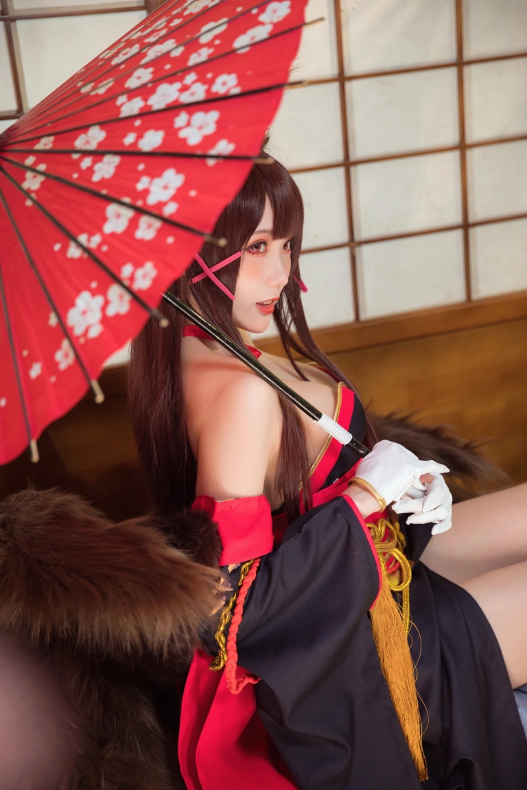 瓜希酱《赤城》主题写真：27张全套美图
