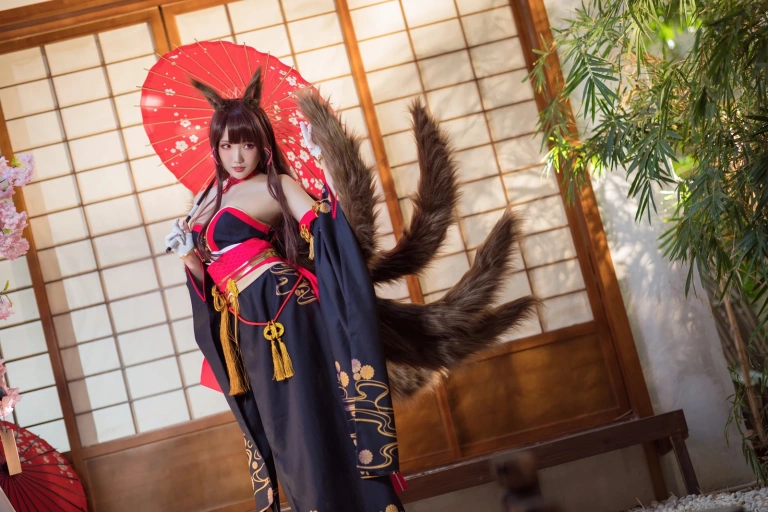 瓜希酱《赤城》主题写真：27张全套美图