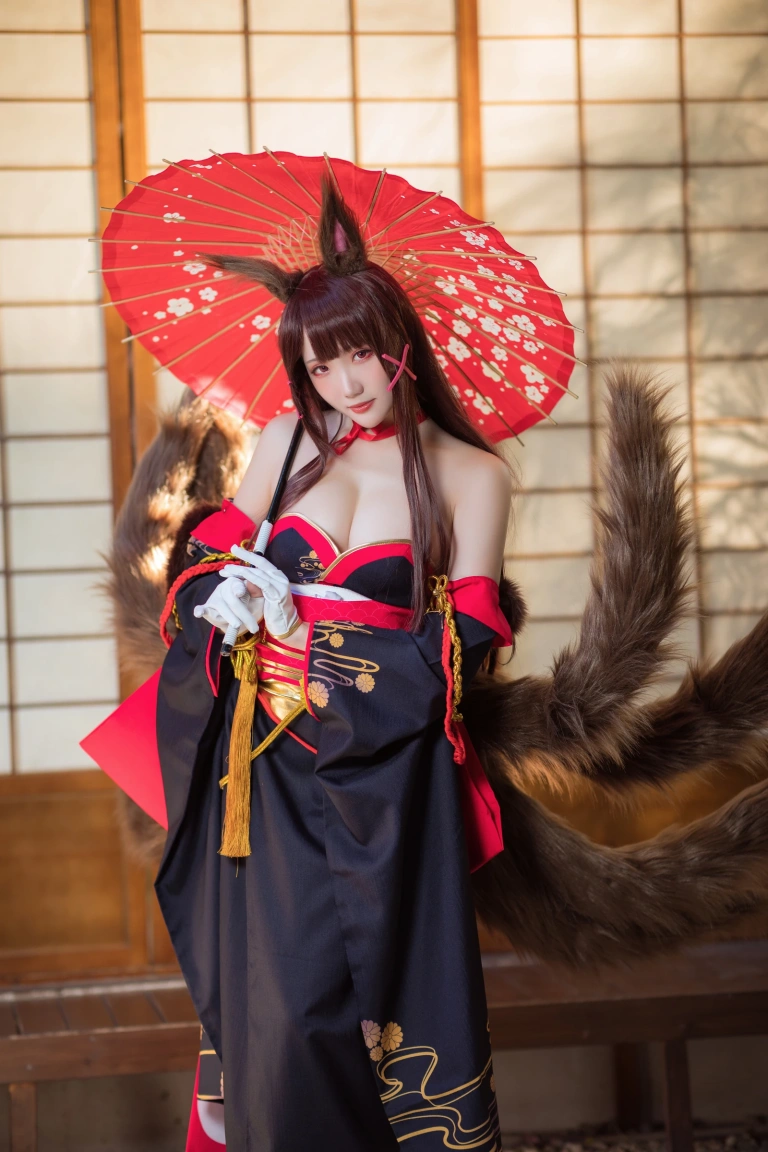 瓜希酱《赤城》主题写真：27张全套美图